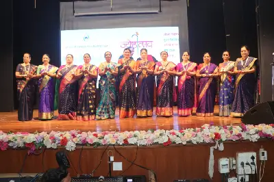 Ramkrishna Netralaya Sponsored the Jyeshthotsav event and Senior Citizens were felicitated by Dr Nitin Deshpande & Dr Suhas Deshpande.