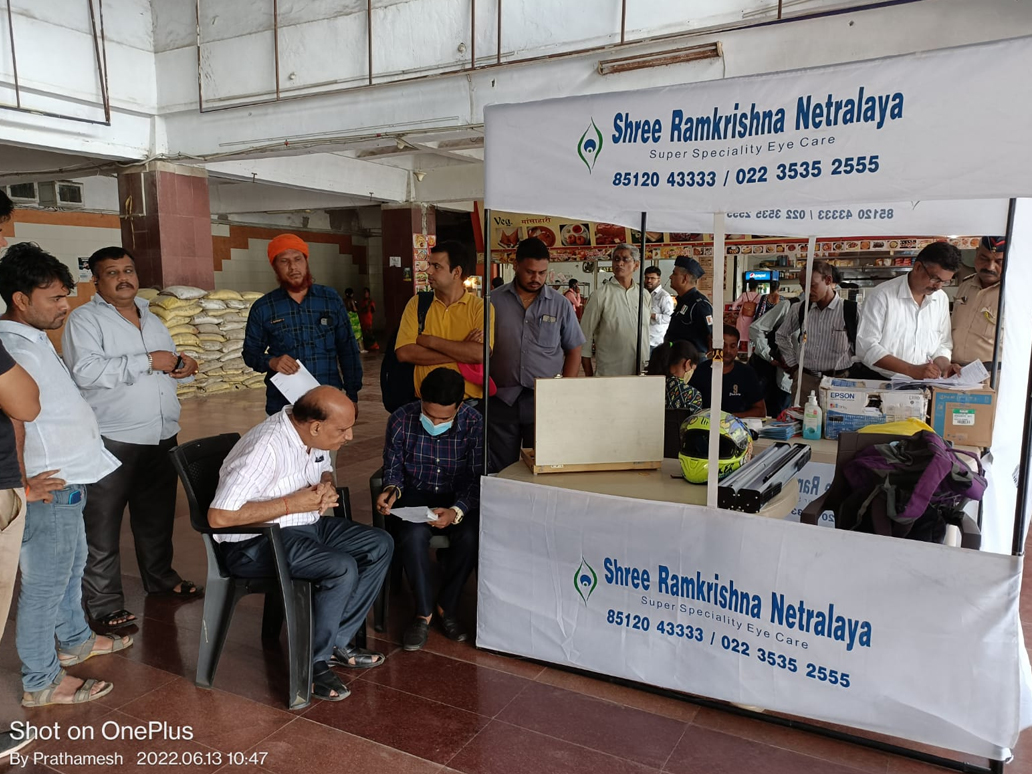 13 JUNE 2022 - FREE EYE CHECKUP CAMP AT BELAPUR 