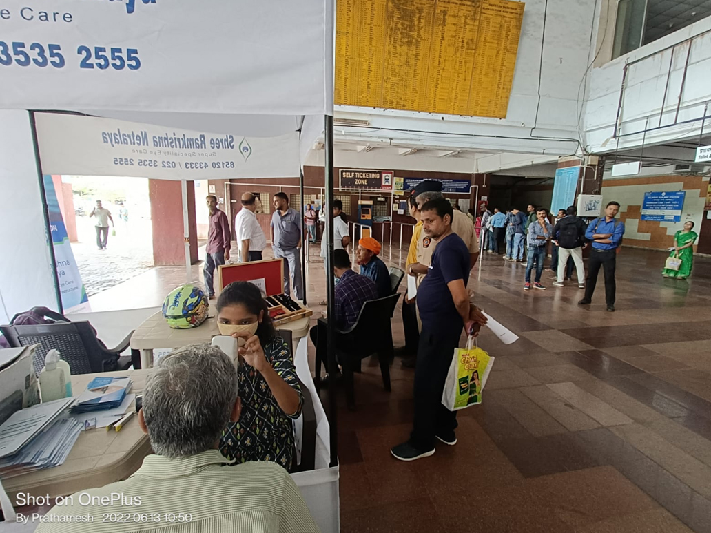 13 JUNE 2022 - FREE EYE CHECKUP CAMP AT BELAPUR 