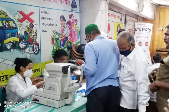 22 JAN'2021 - EYE CHECKUP CAMP WITH PANVEL