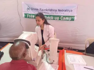 Free Eye checkup camp was organised at Waghbil, Thane