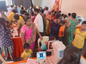 Free Eye checkup camp was organised at Waghbil, Thane