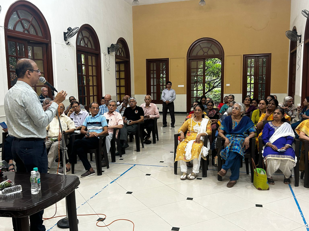 27 JUNE 2023 - YESTERDAY'S SENIOR CITIZENS INTERACTION AT GARDEN ENCLAVE, VASANT VIHAR, THANE