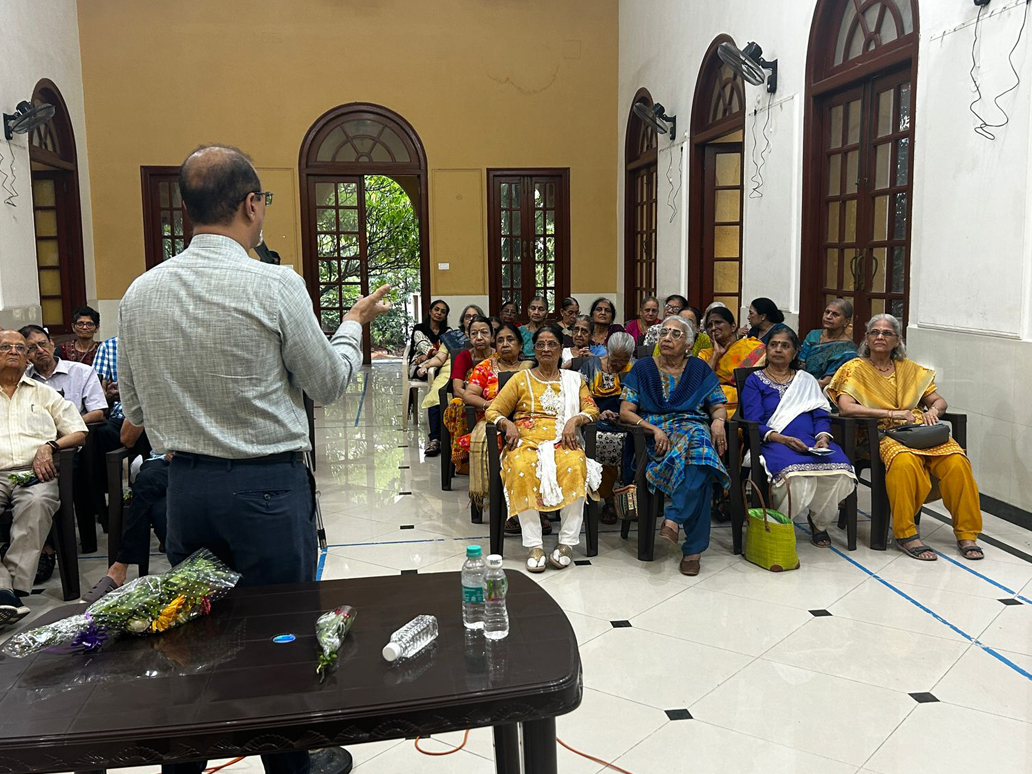 27 JUNE 2023 - YESTERDAY'S SENIOR CITIZENS INTERACTION AT GARDEN ENCLAVE, VASANT VIHAR, THANE