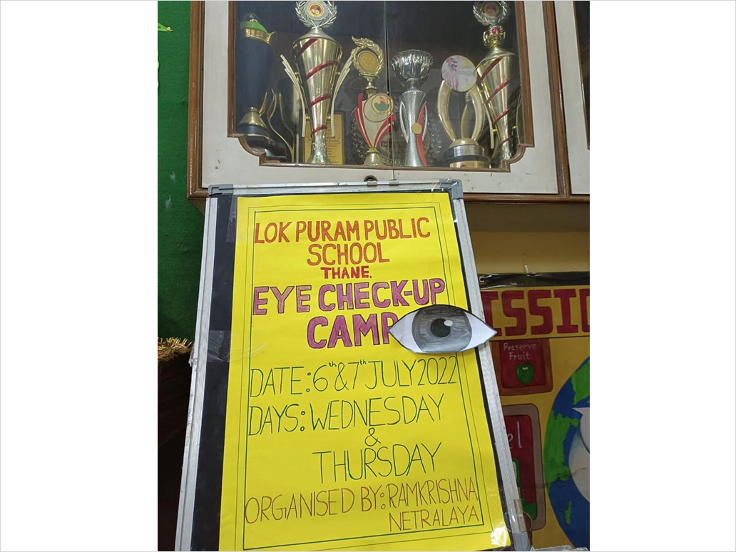 6 JULY 2022 - FREE EYE CHECKUP CAMP